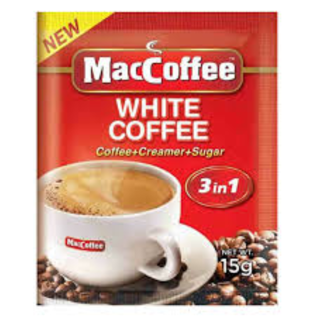 MACCOFFEE WHITE 3 IN 1 15G